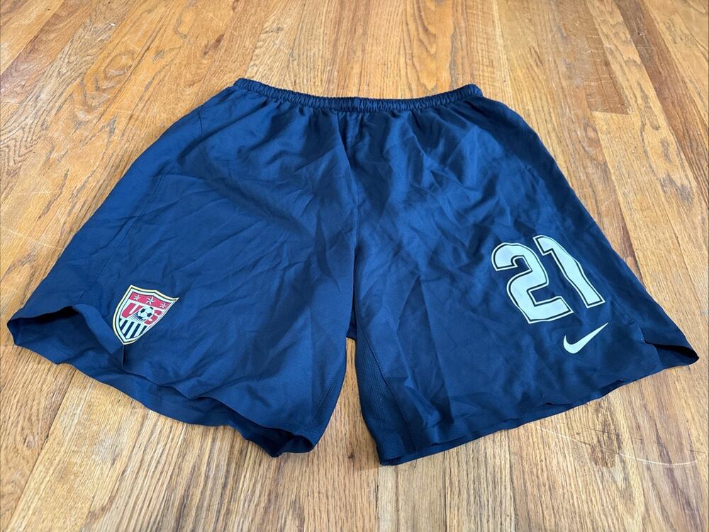 Vintage 2006 Nike USA USMNT #21 Landon Donovan Soccer Shorts M Portugal